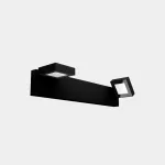 Wall fixture IP66 Modis Opal Double 800mm LED 26.4W SW 2700-3200-4000K ON-OFF Black 1488lm 05-E064-60-OU