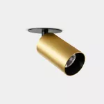 Spotlight Atom Recessed Ø52 12V / 700mA 8.2W LED warm-white 2700K CRI 92 8.2º Matte gold 428lm 35-A141-DN-00
