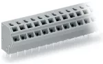 2-przew złączka do płytek drukowanych 0,75 mm² RM 5/5,08 mm 6-bieg, szara 254-156