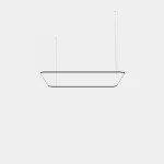 Pendant Geometric Square Mini 4000x4000mm LED 315W LED warm-white 2700K 0-10V White 18813lm QS6T-00V9AZRU14