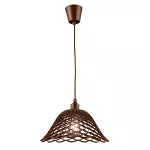 Lampa sufitowa Moderna K3 E27 60W brązowa