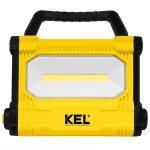 LPH-1 Halogen, lampa przenośna z uchwytem i stojakiem, 30W COB LED; żółto-czarna