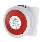 Gniazdo tablicowe skośne GTS 63/5 Gniazdo 63A/400V 3P+N+Z IP67
