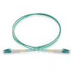 Patchcord światłowodowy, Actassi, OM3, LC-LC, dwustronny, LSZH, 1 m