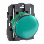 Harmony XB5 Lampka sygnalizacyjna zielona bez żarówki 250V