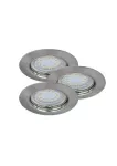 1163 Spot Lite GU10 3x50W chrom satyna 230V, 50Hz