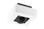 OPRAWA SUFITOWA ASTER, AC220-240V, 50/60 Hz, GU10, max.50W, IP20, ALUMINIOWA, POJEDYNCZA, BIAŁA