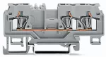 3-przewodowa złączka PE 4 mm², żółto-zielona 880-687