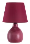 4478 Lampa stołowa Ingrid E14 1x40W bordowy 230V, 50Hz