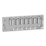 Modicon X80, płyta typu Rack, 6 otworów, montaż panelowy, płytowy lub na szynie DIN
