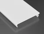Klosz do profilu LED SO IL IN wciskany 100cm PVC Mleczny