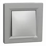 Asfora, łącznik 1-biegunowy, IP44, aluminium