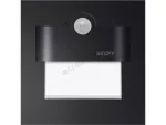 Oprawa przyschodowa z czujnikiem ruchu Tango LED PIR 120 st. Motion Sensor Light SKOFF 10 V DC 1,0 W IP 20 6500 K czarny mat szt.