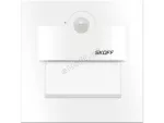 Oprawa przyschodowa z czujnikiem ruchu Tango LED PIR 120 st. Motion Sensor Light SKOFF 10 V DC 1,0 W IP 20 6500 K biały mat szt.
