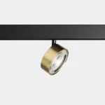 Low voltage Kiva ø95 12W LED warm-white 2700K CRI 92 DALI-2 Matte gold 1172lm 35-8037-DN-DA