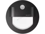 Oprawa przyschodowa z czujnikiem ruchu Rueda LED PIR 120 st. Motion Sensor Light SKOFF 10 V DC 1,0 W IP 20 6500 K czarny mat szt.