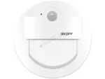 Oprawa przyschodowa z czujnikiem ruchu Rueda LED PIR 120 st. Motion Sensor Light SKOFF 10 V DC 1,0 W IP 20 6500 K biały mat szt.