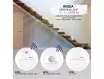 Oprawa przyschodowa z czujnikiem ruchu Rueda LED PIR 120 st. Motion Sensor Light SKOFF 10 V DC 1,0 W IP 20 3000 K biały mat szt.
