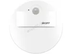 Oprawa LED Rueda Short LED PIR 120 st. Motion Sensor Light SKOFF 10 V DC 1,0 W IP 20 niebieski biały mat szt.
