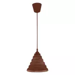 Lampa sufitowa Moderna K1 E27 60W brązowa