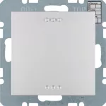KNX system B.7 Reg. temp. bez ster. ręcznego z interf. uniw., alu