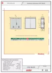 Obudowa poliestrowa - IP44/IP54, IK10, OSZ 80x50 daszek płaski