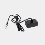 Black suspended ceiling rose power outlet 71-7520-60-00