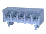 Odgałęźnik instalacyjny LZ 5*35/16wyk.22P szary