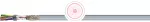 ELITRONIC-CY LIYCY DIN47100, SZARY RAL 7001 14X0,14