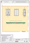 Obudowa poliestrowa - IP44/IP54, IK10, OSZ 53X40 daszek płaski