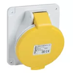 Gniazdo Pratika 32A 3P-N-E 100-130V IP44 50-60Hz