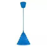 Lampa sufitowa Moderna K1 E27 60W niebieska