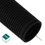 RKGS / Rura karbowana PVC-U Czarna 50 750N z pilotem 25 m