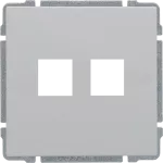 KOS 66 Pokrywa do 2x gniazda Keystone BIAŁY