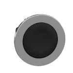 Główka przycisku bez podświetlenia metalowy black Ø30 samoczynny powrót nieoznakowany Harmony XB4