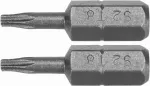 BITY 1/4"X25 MM TORX T8 2 SZT