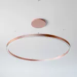 ALFREDO 1900/U wisząca DIRECT LED PHILIPS LV 128W/19734lm/3000K/TD/CAS, 230V, kolor miedzi (gładki mat)