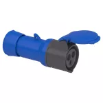 Gniazdo 16A 2P-E 200-250V IP44 50-60Hz