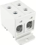 ZŁĄCZKA SZYNOWA ROZDZIELCZA 1-TOROWA 4-OTWORY 50MM2 ZGX 2x50 SZARA