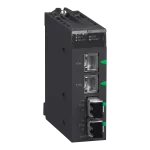 Modicon X80, konwerter światłowodowy, MM/LC 2CH 100Mb, wzmocniona obudowa