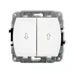 TREND Mechanizm łącznika zwiernego żaluzjowego biały
