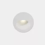 Recessed wall lighting IP66 Bat Round Oval LED 2.2W LED warm-white 3000K White 77lm 05-E014-14-CL