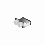 metalowa skrzynka rozprężna do montażu ściennego, przelotowa, 2x75/200x55 mm FlexiVent