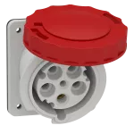 Gniazdo Pratika 380/415 63A 3P+N+Z IP67