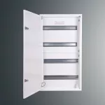 Rozdzielnica n/t modułowa RZ 21NN 4x20S 762x423x200; szyna TH35; IP30; RAL 9003