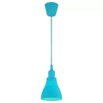 Lampa sufitowa Moderna K2 E27 60W błękitna
