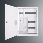 Rozdzielnica p/t licznikowa RW 4NN T3F+36S 577x423x220; pełne drzwi; z.p.9081; IP30; RAL9003