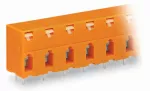 Złączka do płytek drukowanych przycisk 2,5 mm² RM 10,16 mm 2-bieg, pomarańczowa 741-602