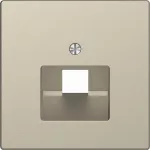 System D, Płytka centralna gniazda RJ45 UAE, sahara