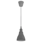 Lampa sufitowa Moderna K2 E27 60W szara